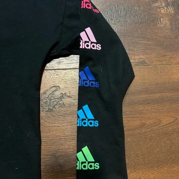 Adidas long sleeved hooded tee - Picture 4 of 5
